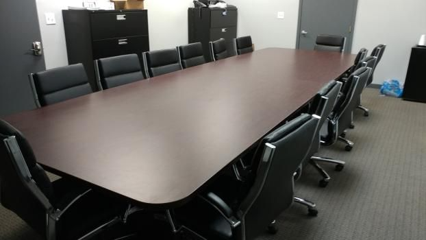 Custom 16' Conference Table 2